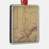 Quebec 4 metalen ornament (Rechts)