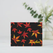 Quebec Autumn Leaves Briefkaart (Staand voorkant)