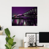 Quebec Bridge Poster (Thuiskantoor)
