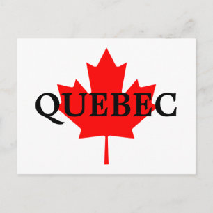 QUEBEC BRIEFKAART