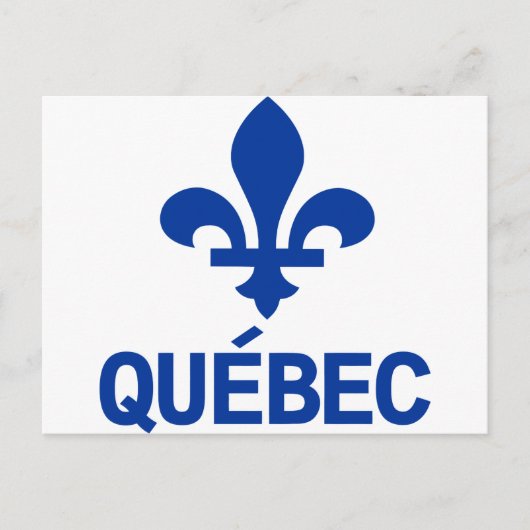 Quebec Briefkaart (Voorkant)
