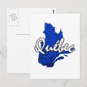 Quebec Briefkaart (Voorkant / Achterkant)