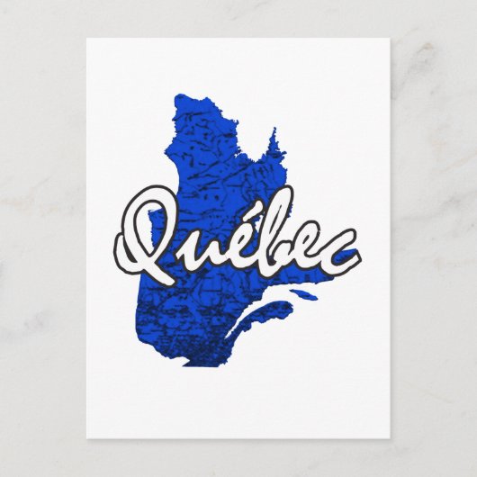 Quebec Briefkaart (Voorkant)