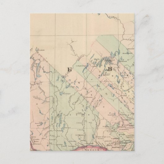 Quebec Briefkaart (Voorkant)