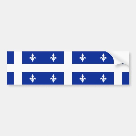 quebec bumpersticker (Voorkant)