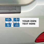 QUEBEC BUMPERSTICKER (Op auto)