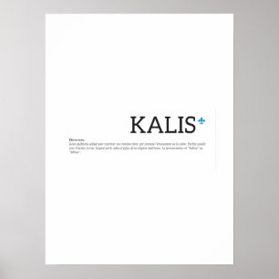 Québec Calisse Vloek Joual Humor Frans Poster