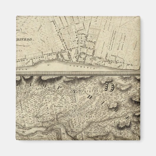 Quebec, Canada 6 Magneet (Voorkant)