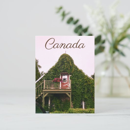 Quebec Canada Briefkaart (Staand voorkant)