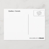 Quebec Canada Briefkaart (Achterkant)