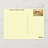 Quebec, Canada briefkaart (Achterkant)