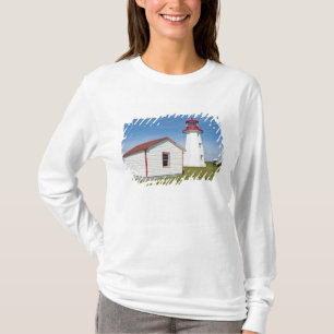 Quebec, Canada. Cap D'Espoir vuurtoren. T-shirt