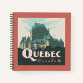 Quebec Canada Château Frontenac | Notitieboek (Voorkant)