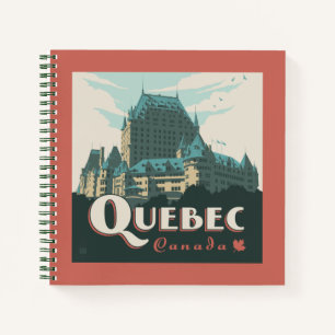 Quebec Canada Château Frontenac   Notitieboek