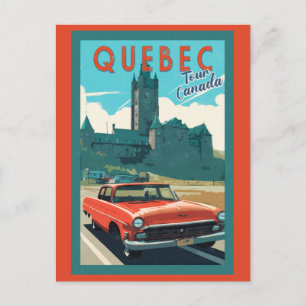  Quebec Canada Chateau Frontenac Reizen Briefkaart