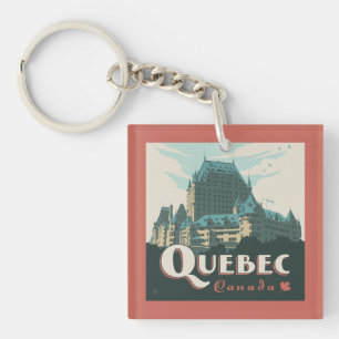 Quebec Canada Château Frontenac   Sleutelhanger