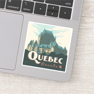 Quebec Canada Château Frontenac   Sticker