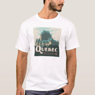 Quebec Canada Château Frontenac   T-shirt