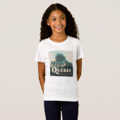 Quebec Canada Château Frontenac | T-shirt (Voorkant volledig)