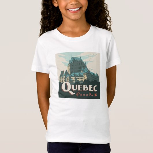 Quebec Canada Château Frontenac | T-shirt (Voorkant)