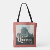 Quebec Canada Château Frontenac | Tote Bag (Achterkant)
