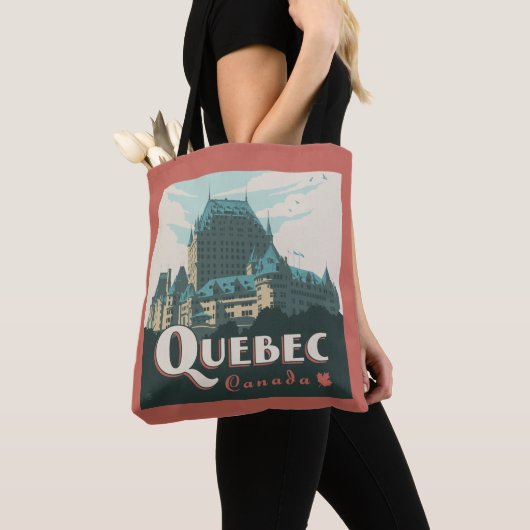 Quebec Canada Château Frontenac | Tote Bag (Dichtbij)