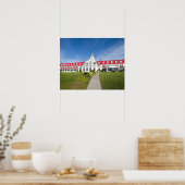 Quebec, Canada. Historic Hotel Tadoussac Poster (Keuken)