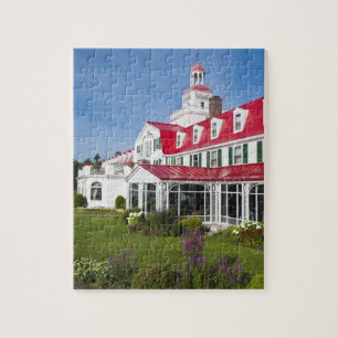 Quebec, Canada. Historisch Hotel Tadoussac, 2 Legpuzzel