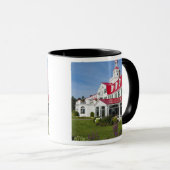 Quebec, Canada. Historisch Hotel Tadoussac, 2 Mok (Voorkant rechts)