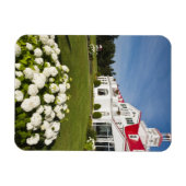 Quebec, Canada. Historisch Hotel Tadoussac, 3 Magneet (Horizontaal)