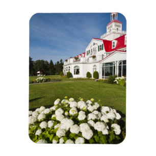 Quebec, Canada. Historisch Hotel Tadoussac, 3 Magneet