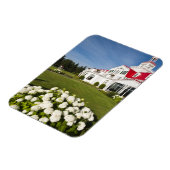 Quebec, Canada. Historisch Hotel Tadoussac, 3 Magneet (Linkerzijde)