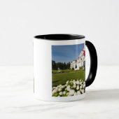 Quebec, Canada. Historisch Hotel Tadoussac, 3 Mok (Voorkant rechts)