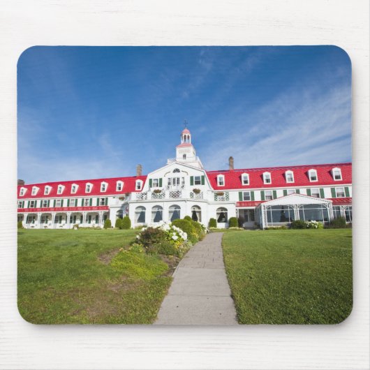 Quebec, Canada. Historisch Hotel Tadoussac, Muismat (Voorkant)