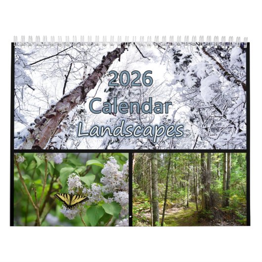 Quebec Canada Landscapes Seasonal Calendar Kalender (Hoes)