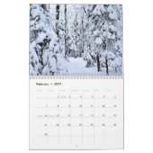 Quebec Canada Landschappen Seizoenskalender Kalender (Feb 2027)