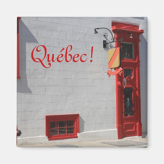 Quebec, Canada Magneet (Voorkant)
