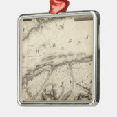 Quebec, Canada Metalen Ornament (Links)