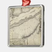 Quebec, Canada Metalen Ornament (Links)