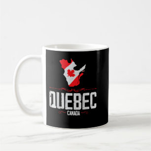 Quebec Canada Quebec Silhouette Souvenir uit Queb Koffiemok