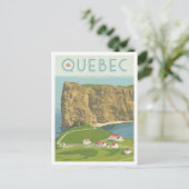 Quebec Canada Reis Oude Stijl Briefkaart (Staand voorkant)