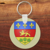 Quebec, Canada Sleutelhanger (Voorkant)