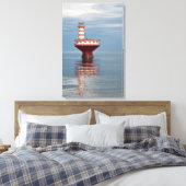 Quebec, Canada. Tadoussac. Canvas Afdruk (Insitu (Slaapkamer))