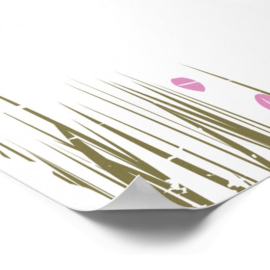 Québec Canada vintage-poster Poster (Hoek)