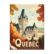 Quebec, Canada Vintage reizen
