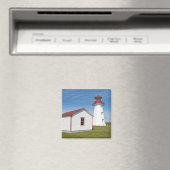 Quebec, Canada. Vuurtoren Cap D'Espoir. Magneet (Insitu (Vaatwasser))