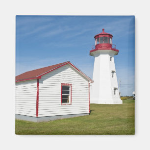 Quebec, Canada. Vuurtoren Cap D'Espoir. Magneet