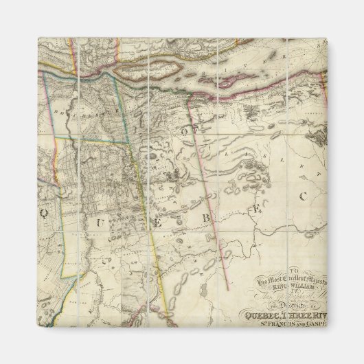 Quebec, Canafa Magneet (Voorkant)