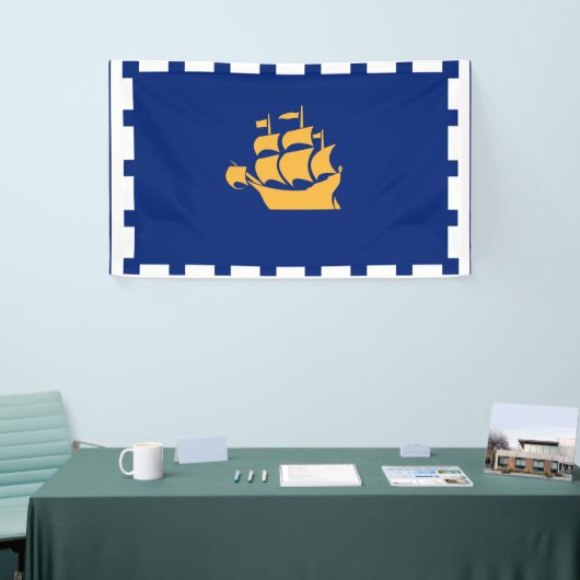 QUEBEC-CITEITSvlag Spandoek (Beurs)