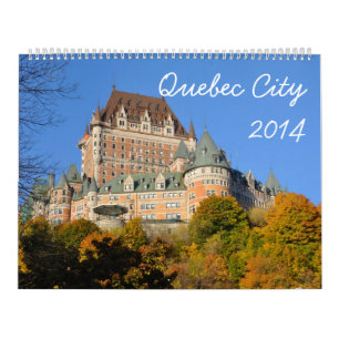 Quebec City 2014 (2 p) Kalender
